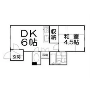 永和ハイツ【2階】の間取り