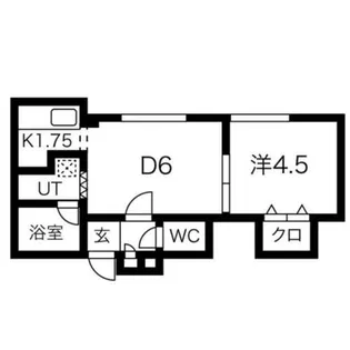 サークルⅠ 澄川B【2階】の間取り