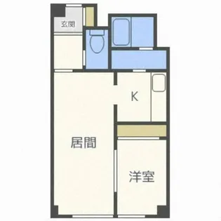 プライムコート【1階】の間取り