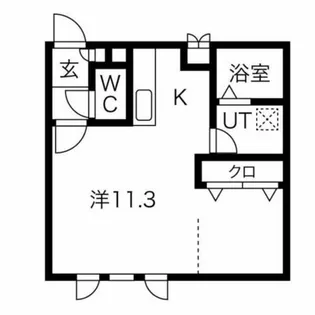 ドゥアズガーデン【4階】の間取り