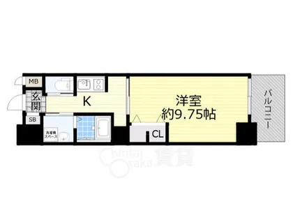 Live Flat桜宮【5階】の間取り