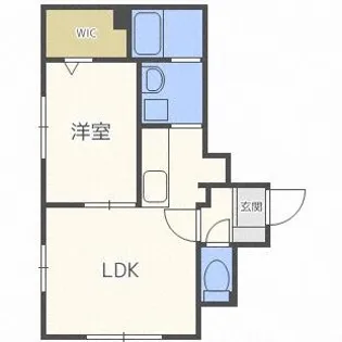 グランメール澄川【1階】の間取り