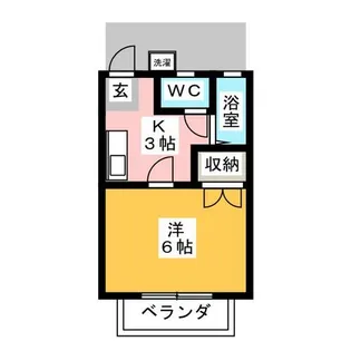 スカイパーク21【1階】の間取り