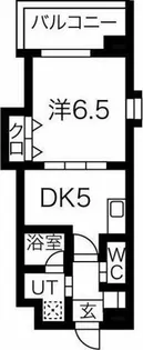 W.O.B.SAKAI【401号室】の間取り