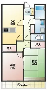 ジョイカム【105号室】の間取り