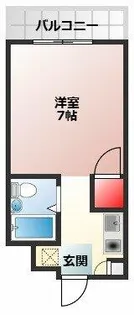 エクセレントサカキ【4F号室】の間取り