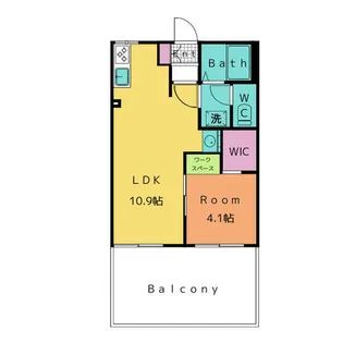 ハイム幸梅A【1階】の間取り
