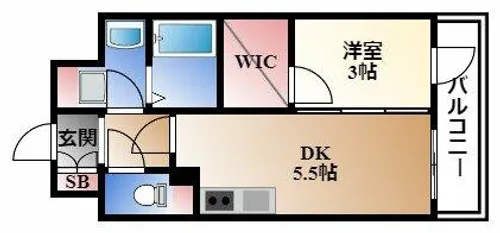 ルーエ今池【9階】の間取り