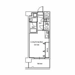 エスポアール泉【6階】の間取り