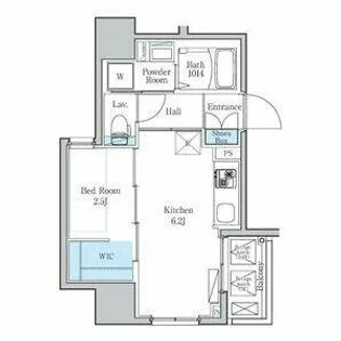 デュオフラッツ鶴舞【7階】の間取り