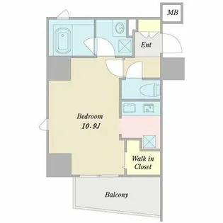 アビタシオン内山【7階】の間取り
