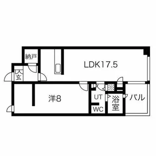 御棚町ヒルズ【2階】の間取り