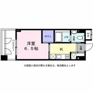 KDX千早レジデンス【7階】の間取り