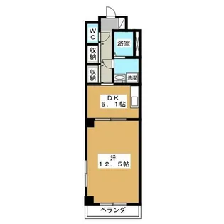ヴァリエ蟹江町本町【3階】の間取り