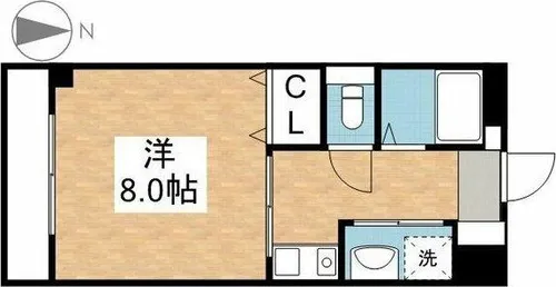 アビテイケダ【3階】の間取り