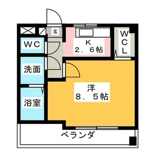 KASUGAI 21【2階】の間取り
