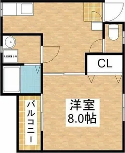サンパーク【1階】の間取り