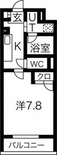 シティライフ今池北【3階】の間取り