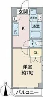 アールズタワー池下西【5階】の間取り