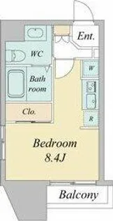 ライブコート丸の内【15階】の間取り