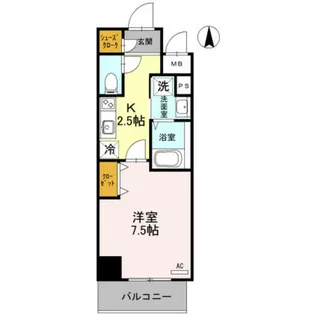 プリメーロ66【3階】の間取り