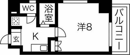casa桜・千種【2階】の間取り