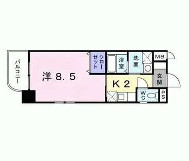 セトル.イン鳳【2階】の間取り