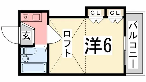 メゾン・T大久保【205号室】の間取り