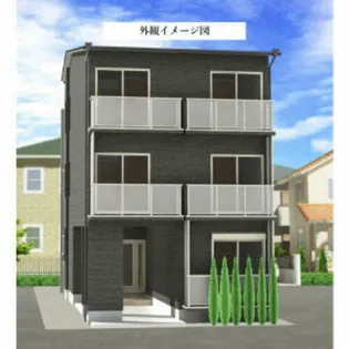 (仮称)北白川上池田町新築アパート【3階】の外観