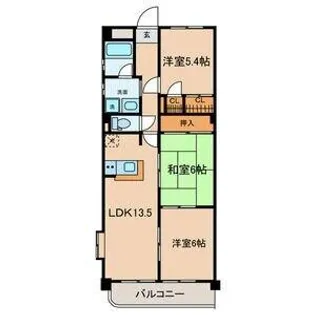 ボンメゾン青山【3階】の間取り