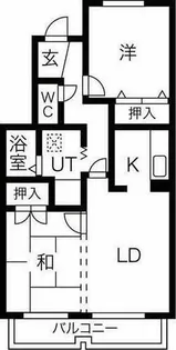 PCM WAUWAU’99【303号室】の間取り