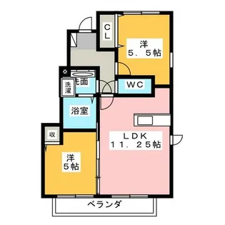 D-room Rico【1階】の間取り