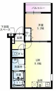 フジパレスあびこWEST【3階】の間取り