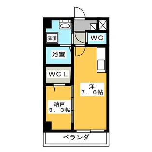 Crema al Cioccolato【2階】の間取り