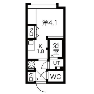 ピュア東彩館 VI【4階】の間取り