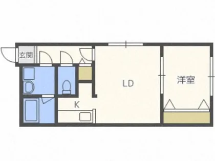 ラプレッツアグルーN12【2階】の間取り