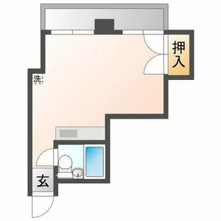 コーポ幌北【3階】の間取り