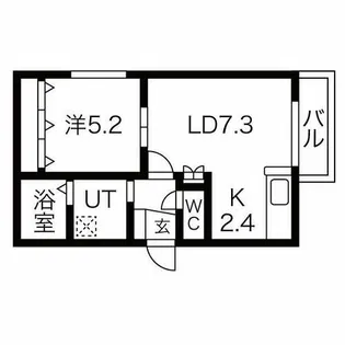 KI Hassamu4-4【2階】の間取り