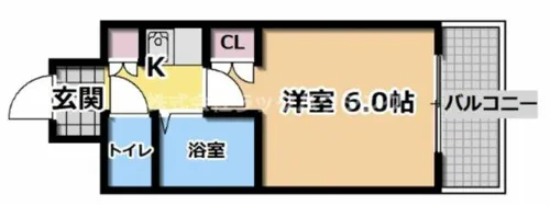 オズレジデンス関目【2階】の間取り