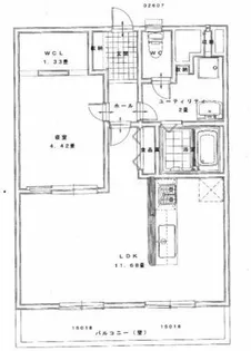 グリーンエミナンス唐山【2階】の間取り