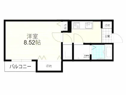 シエルグランデ町楠葉【2階】の間取り