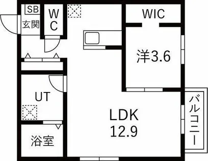 Toyoda Fika【1階】の間取り