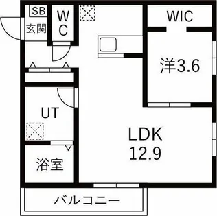 Toyoda Fika【3階】の間取り