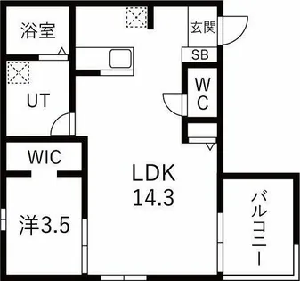 Toyoda Fika【3階】の間取り