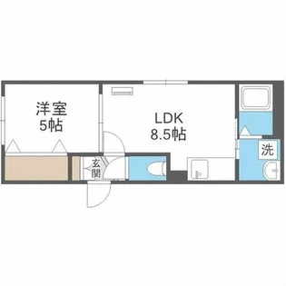 Harmony Terrace【3階】の間取り