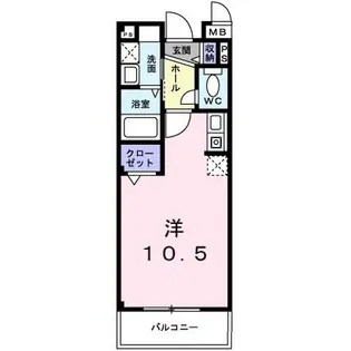 WEST【3階】の間取り
