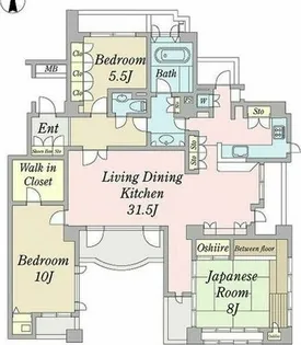 主税庵(ちからあん)【2階】の間取り