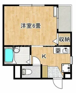 ルミライズ堺【201号室】の間取り