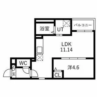 Jack sambanⅡ【3階】の間取り