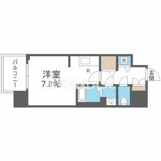 BLAU本町東【10階】の間取り
